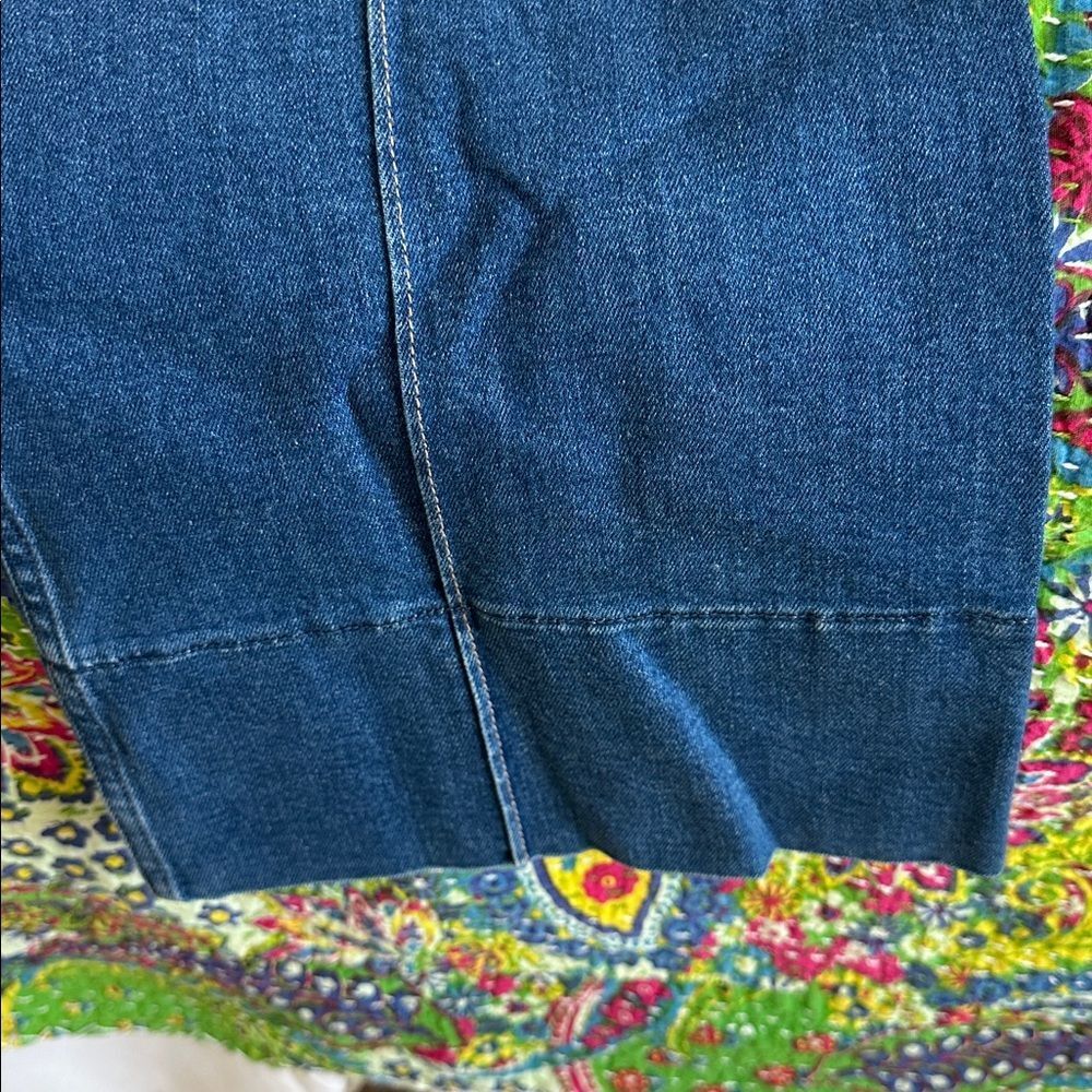 NWT Pistola - Penny Pintuck Ankle Jeans High Rise Wide Leg - Picture 8 of 10